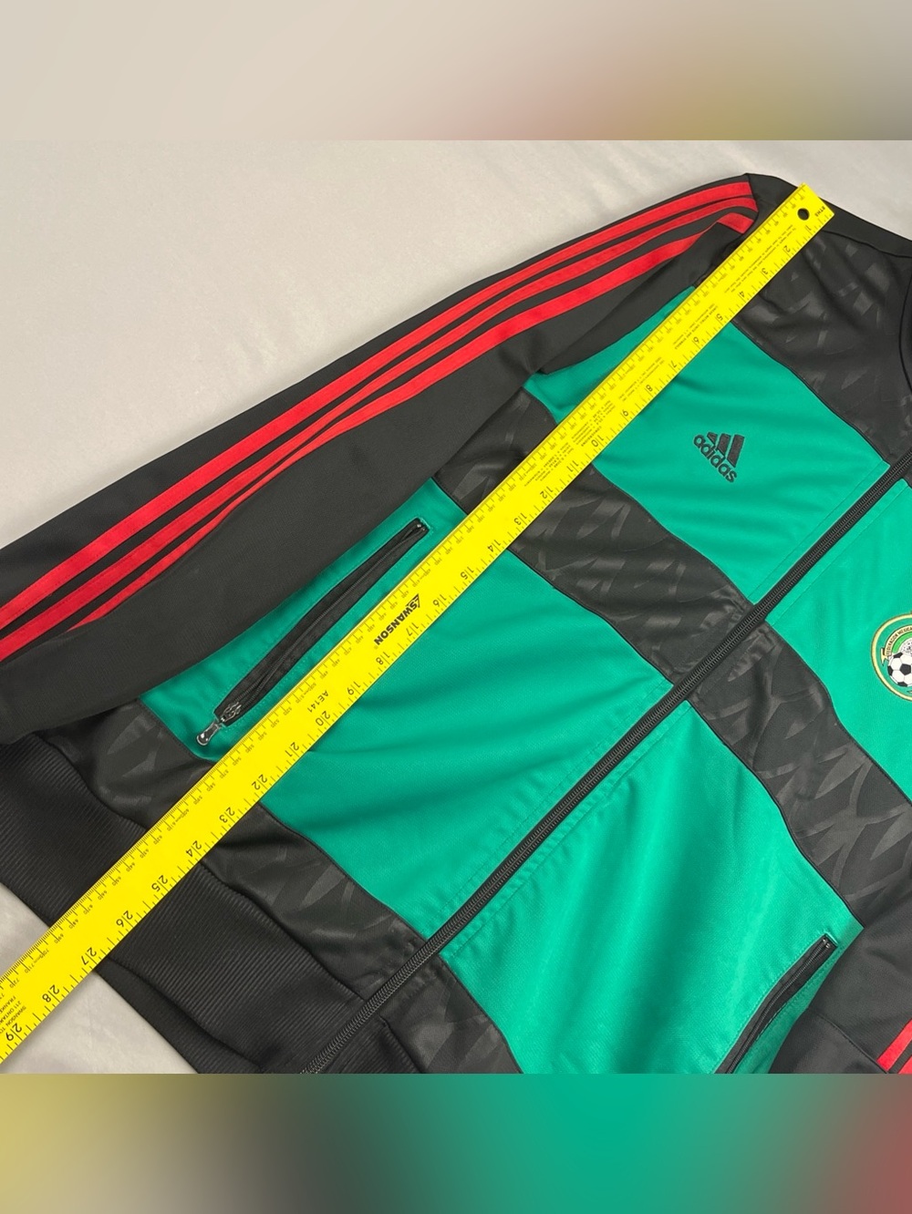Mexico 2010 World Cup Track Jacket Football Soccer Adidas P42247 Men’s Medium - Picture 7 of 13